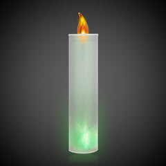 LED Flameless Multi-Color Glitter Candle