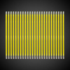 Yellow 9" Glow Straws