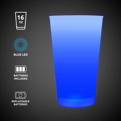 Blue LED 16 oz. Cup