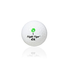 Night Flyer LED Green Constant-On Golf Ball