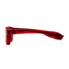 Red LED Retro Sunglasses