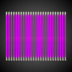 Purple 9" Glow Straws