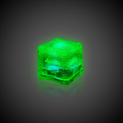 Neon Green LED Ice Cubes