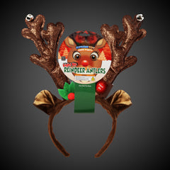 LED Reindeer Antlers Headband