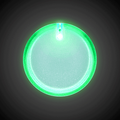 Green LED Badge