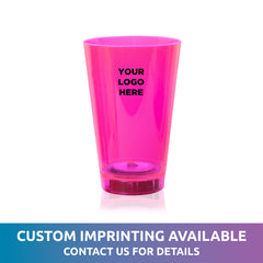 Neon Pink LED 12 oz. Cup