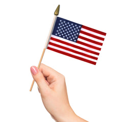 American 4"x6" Cloth Flags