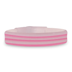 Pink Triple Wide 9" Glow Bracelets