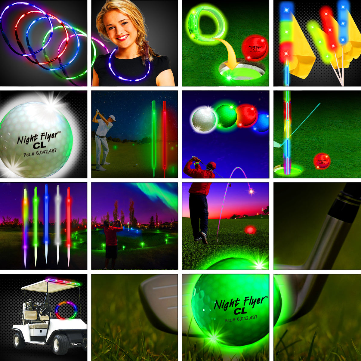 Premium 60 Player Night Flyer Fairway Tournament Package