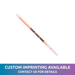 Orange Glow 5" Swizzle Sticks