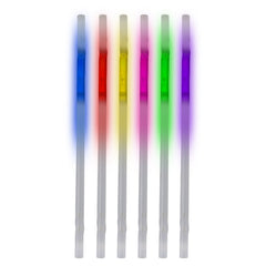 Assorted Colors 9" Glow Straws