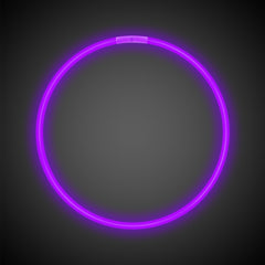 Purple 22" Glow Necklaces