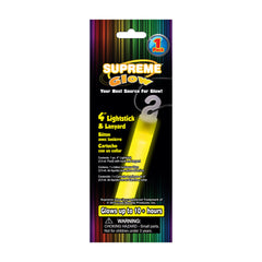 Yellow 4" Glow Stick