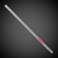 Pink 9" Glow Motion Straws