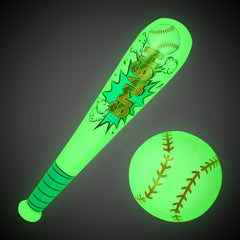 LED Inflatable Baseball & Bat Set