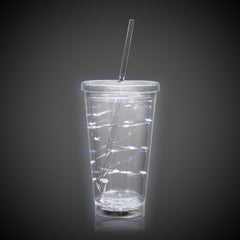 LED White String Light Cup