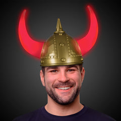 LED Viking Helmet
