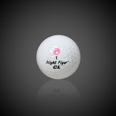 Night Flyer LED Pink Constant-On Golf Ball