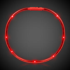 Red LED 27" Necklace
