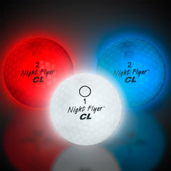 Night Flyer Red, White & Blue Golf Balls