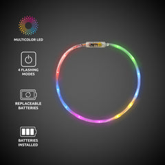 LED Fiber Optic Necklace