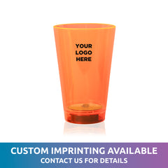 Neon Orange LED 12 oz. Cup