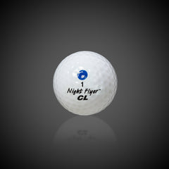 Night Flyer LED Blue Constant-On Golf Ball