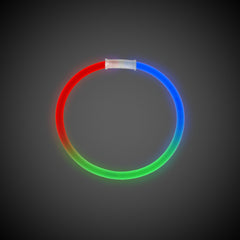 Blue, Green & Red 9" Glow Bracelets
