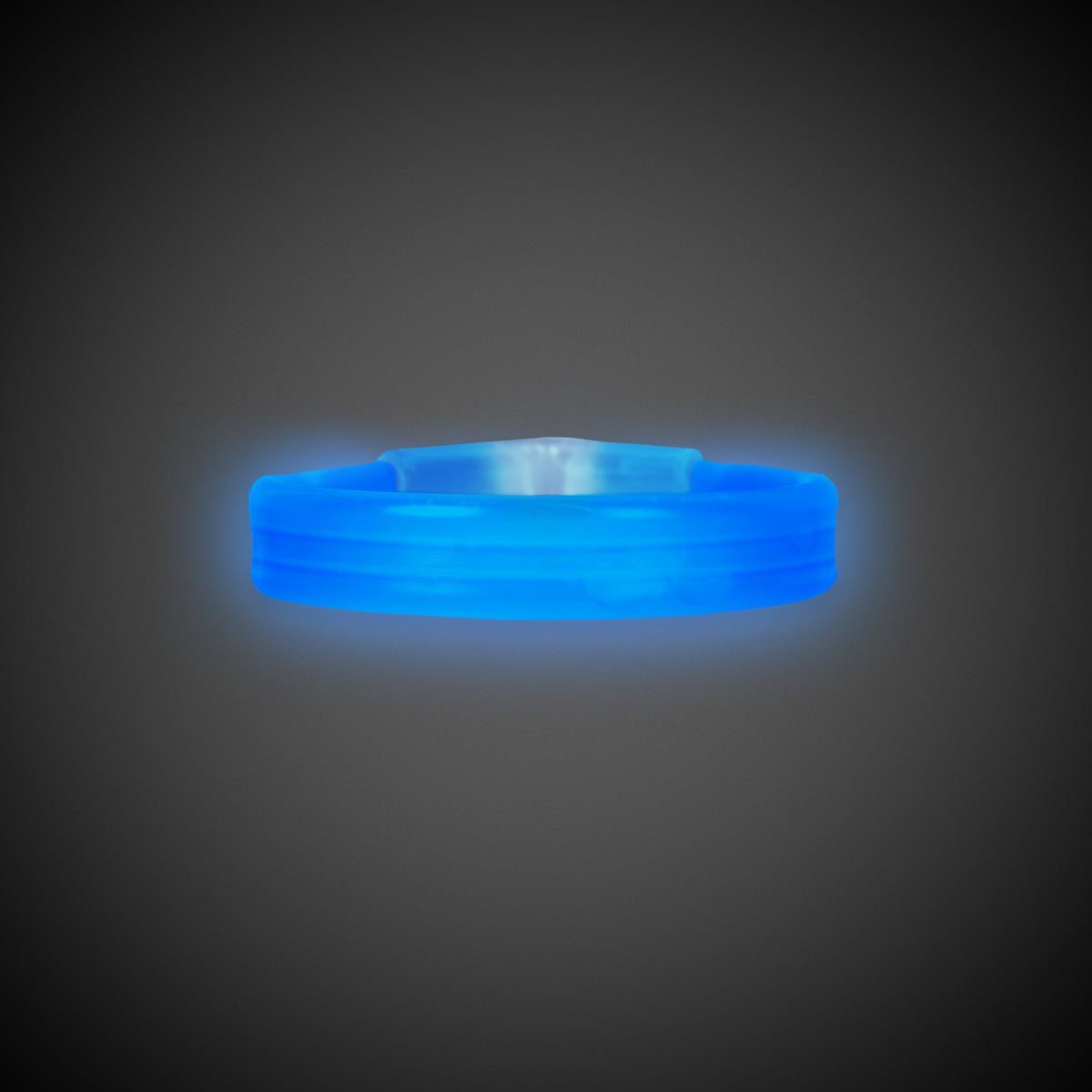 Blue Triple Wide 9" Glow Bracelets