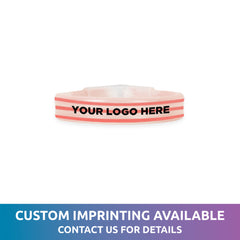 Orange Triple Wide 9" Glow Bracelets