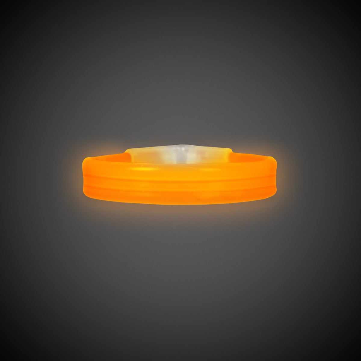Orange Triple Wide 9" Glow Bracelets