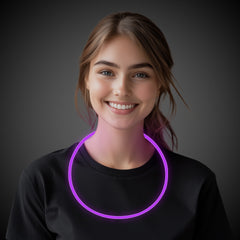 Purple 22" Glow Necklaces