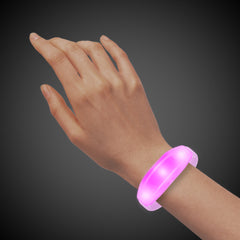LED Pink Stretchy Bangle Bracelet