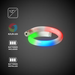 Multi-Color LED Tube Bracelet