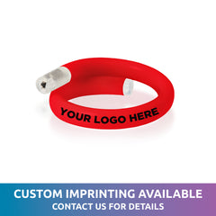 Red LED Tube Bracelet