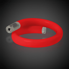 Red LED Tube Bracelet