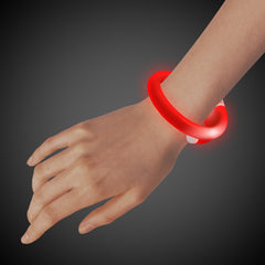 Red LED Tube Bracelet