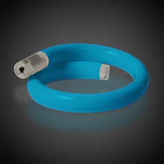 Blue LED Tube Bracelet