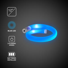 Blue LED Tube Bracelet