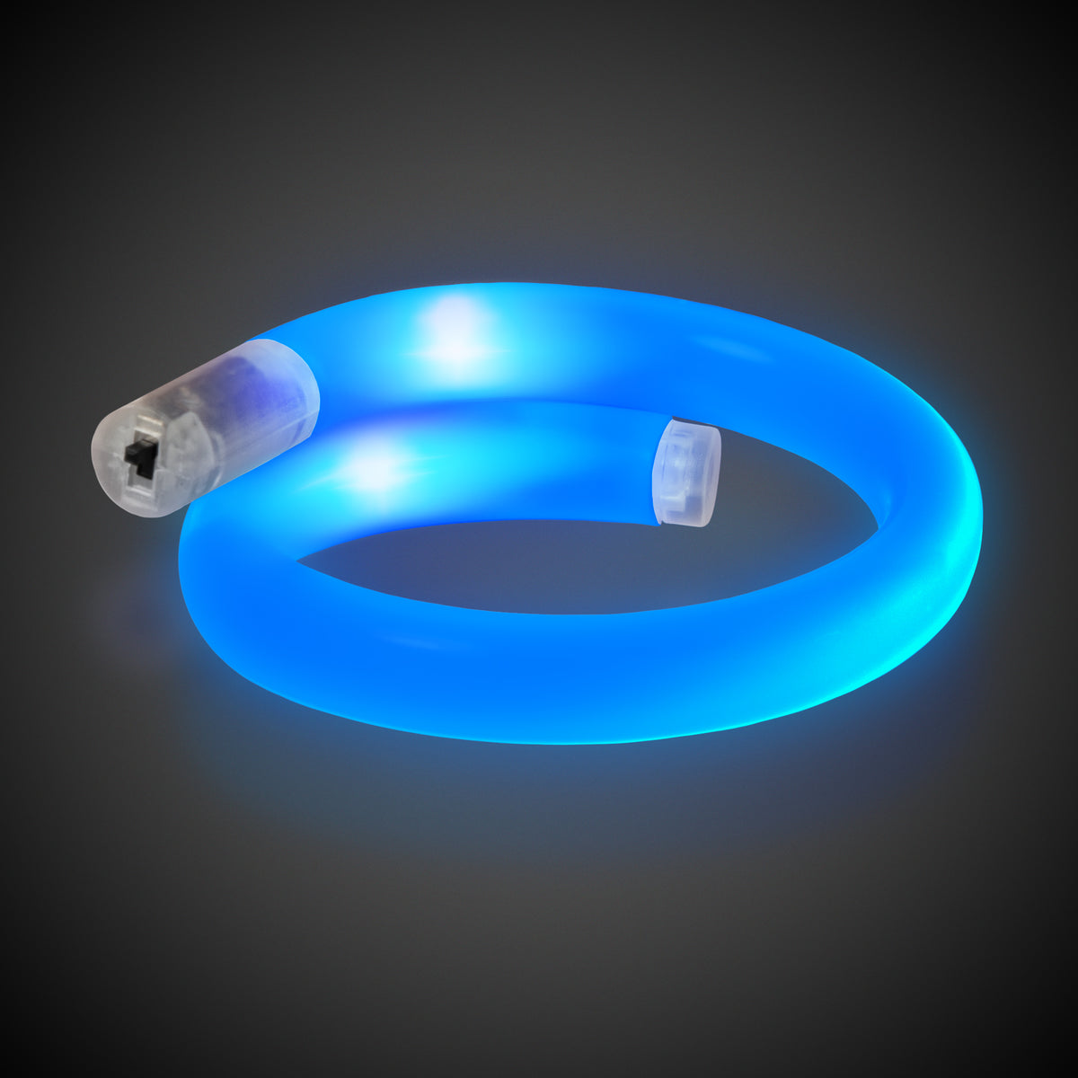 Blue LED Tube Bracelet