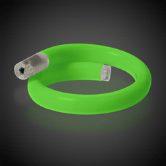 Green LED Tube Bracelet