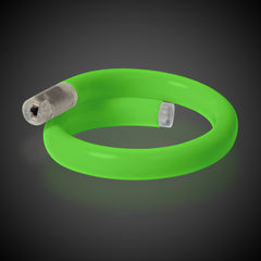 Green LED Tube Bracelet