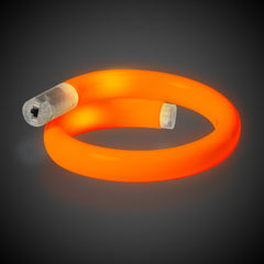 Orange LED Tube Bracelet