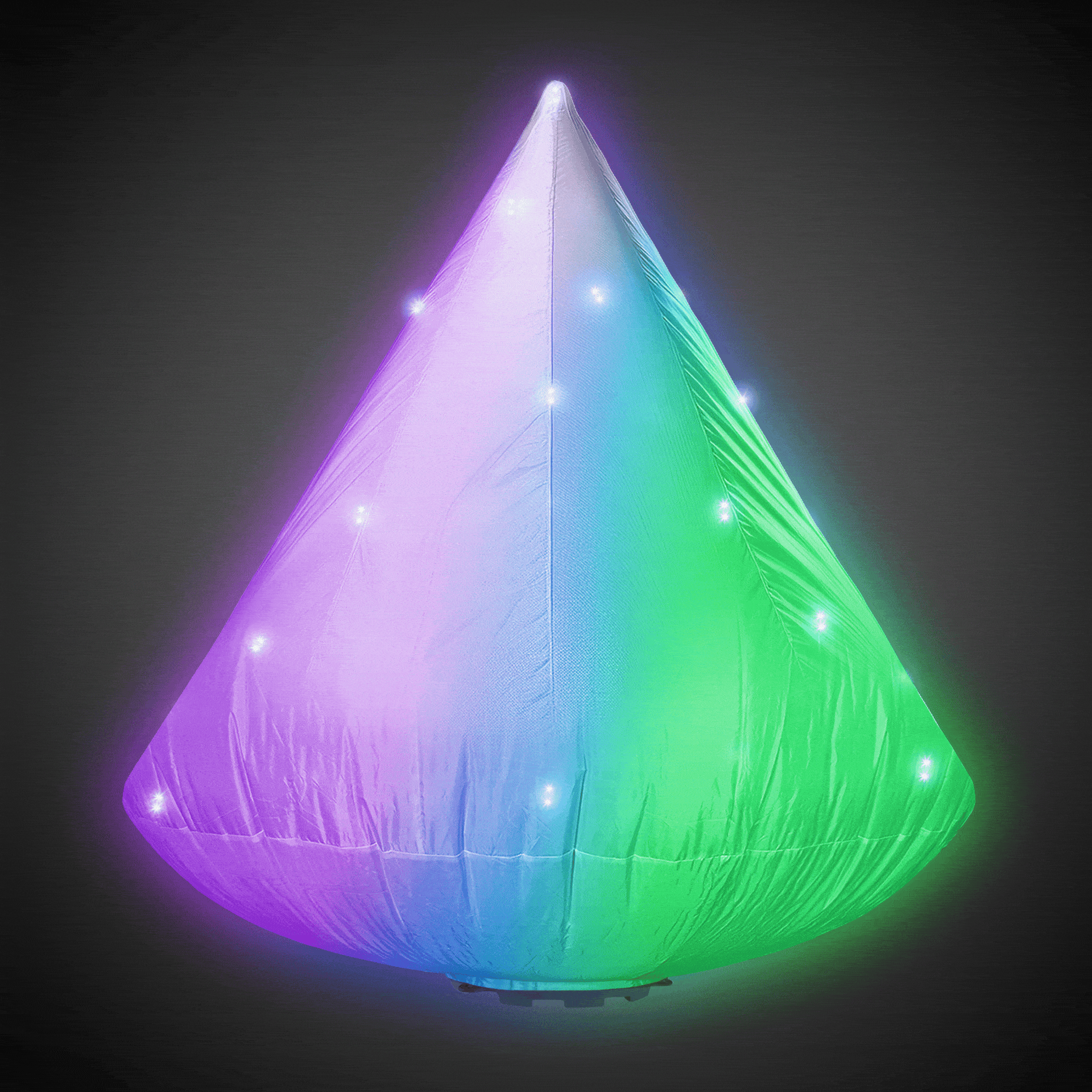 Night Golf LED Pyramid Target – Night Flyer Golf