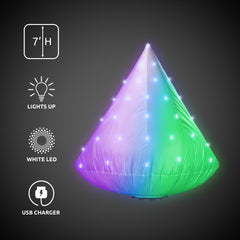 Night Golf LED Pyramid Target